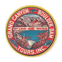 Grand Canyon / Boulder Dam Refrigerator Magnet