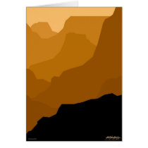 Grand Canyon - brown - Art Gallery Selection cards by lonvig Grand Canyon - brown - Art Gallery Selection cards