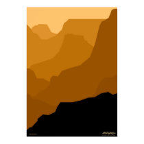 Grand Canyon - brown - Art Gallery Selection posters by lonvig Grand Canyon - brown - Art Gallery Selection posters