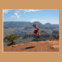 Grand Canyon Cedar Ridge Flip postcards