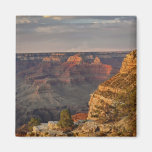 Grand Canyon from the south rim at sunset, 2 Fridge Magnets