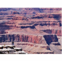 Grand Canyon Hikers photo sculptures