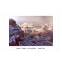 Grand Canyon in Winter posters