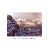 Grand Canyon in Winter posters by moxieann Grand Canyon in Winter posters