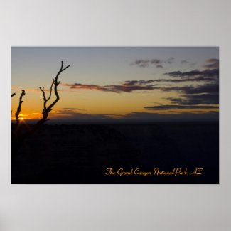Grand Canyon Magical Sunset Poster