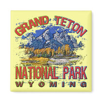 Grand Canyon National Park, Wyoming Fridge Magnet