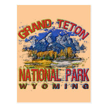 Grand Canyon National Park, Wyoming Post Card