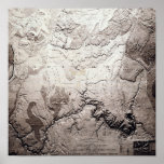 Grand Canyon of Colorado and UtahPanoramic Map Posters
