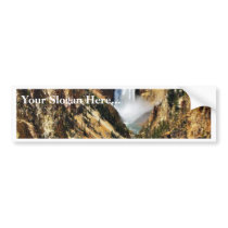 Grand Canyon Of The Yellowstone Park Looking Towar bumper stickers by lifesphere Grand Canyon Of The Yellowstone Park Looking Towar bumper stickers