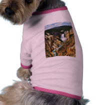 Grand Canyon Of The Yellowstone Park Looking Towar pet clothing
