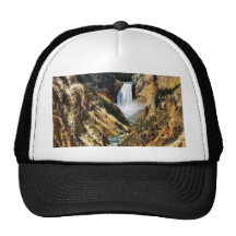 Grand Canyon Of The Yellowstone Park Looking Towar Trucker Hat