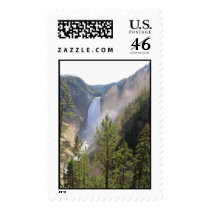 Grand Canyon of the Yellowstone, Upper Falls postage by Salt_NaCl Grand Canyon of the Yellowstone, Upper Falls postage