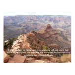 Grand Canyon poster with Edward Abbey quote posters