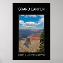 Grand Canyon Shadow 4665 Black Poster