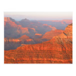 grand canyon sunset post cards
