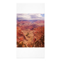 Grand Canyon View Bright Colors Post Card photo cards by KalinNacheff Grand Canyon View Bright Colors Post Card photo cards