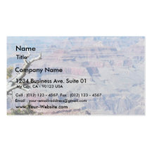 Grand Canyons Cliffs 4 Business Card Template