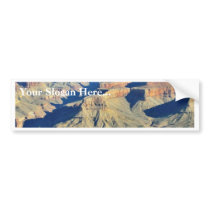Grand Canyons Overlook bumper stickers by lifesphere Grand Canyons Overlook bumper stickers
