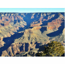 Grand Canyons Overlook photo sculptures
