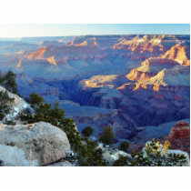 Grand Canyons Sunset Yaki Point photo sculptures