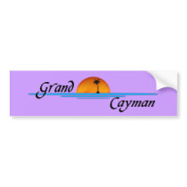 Grand Cayman Bumper Sticker bumper stickers