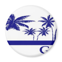 Grand Cayman Fridge Magnet