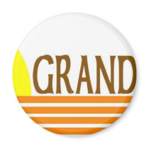 Grand Cayman Fridge Magnet