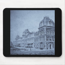 Grand Central Depot circa 1890s Mousepad