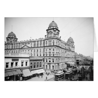 Grand Central Station, 1900 Greeting Cards