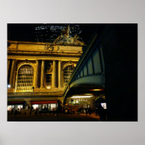 Grand Central Terminal at Night, Medium Print