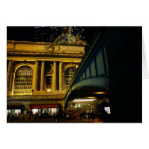 Grand Central Terminal, New York City at Night Greeting Card
