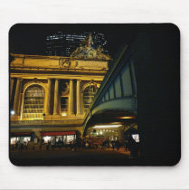 Grand Central Terminal, New York City at Night Mousepad