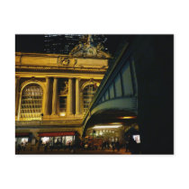 Grand Central Terminal, New York City at Night Postcard