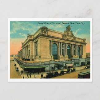 Grand Central Terminal, New York Vintage Post Card