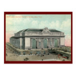 Grand Central Terminal Station, New York City Vint Post Card