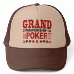 Grand Championship of Poker Trucker Hat