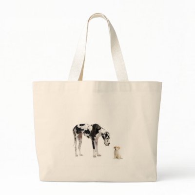 Grand Danois Harlequin Canvas Bags by camstickcanada