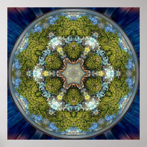 Grand Design Mandala print