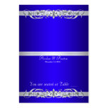 Grand Duchess Blue Folding Table Placecard Business Card Template