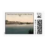 Grand Duke's Castle, Biebrich, the Rhine, Germany Postage