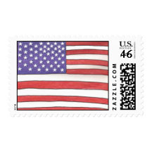 Grand Flag (US) Stamp