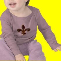 Grand Fleur-de-lis Infant Long Sleeved Shirt t-shirts