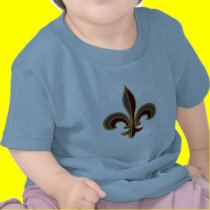 Grand Fleur-de-lis - Infant t-shirt t-shirts