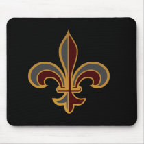 Grand Fleur-de-lis - Mousepad by 777Images Grand Fleur-de-lis - Mousepad
