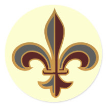 Grand Fleur-de-lis - Sticker by 777Images Grand Fleur-de-lis - Sticker