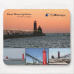 Grand Haven Lighthouse mousepads