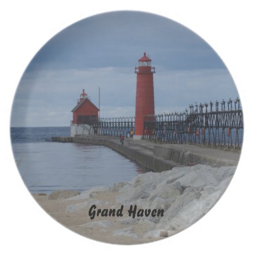 Grand Haven Lighthouse plate