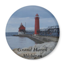 Grand Haven Lighthouses magnets