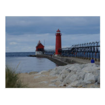 Grand Haven Lighthouses Post Cards