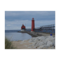 Grand Haven Lighthouses postcards